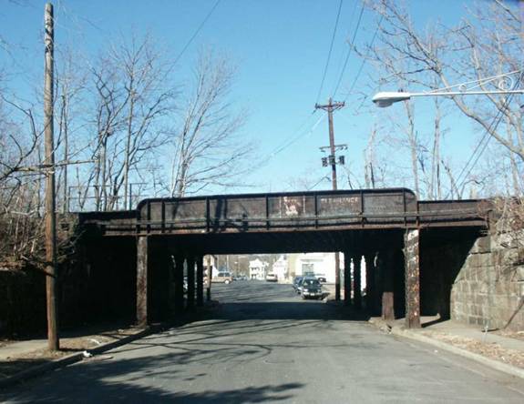 Typical Central Railroad of New Jersey Plate Girder Bridge